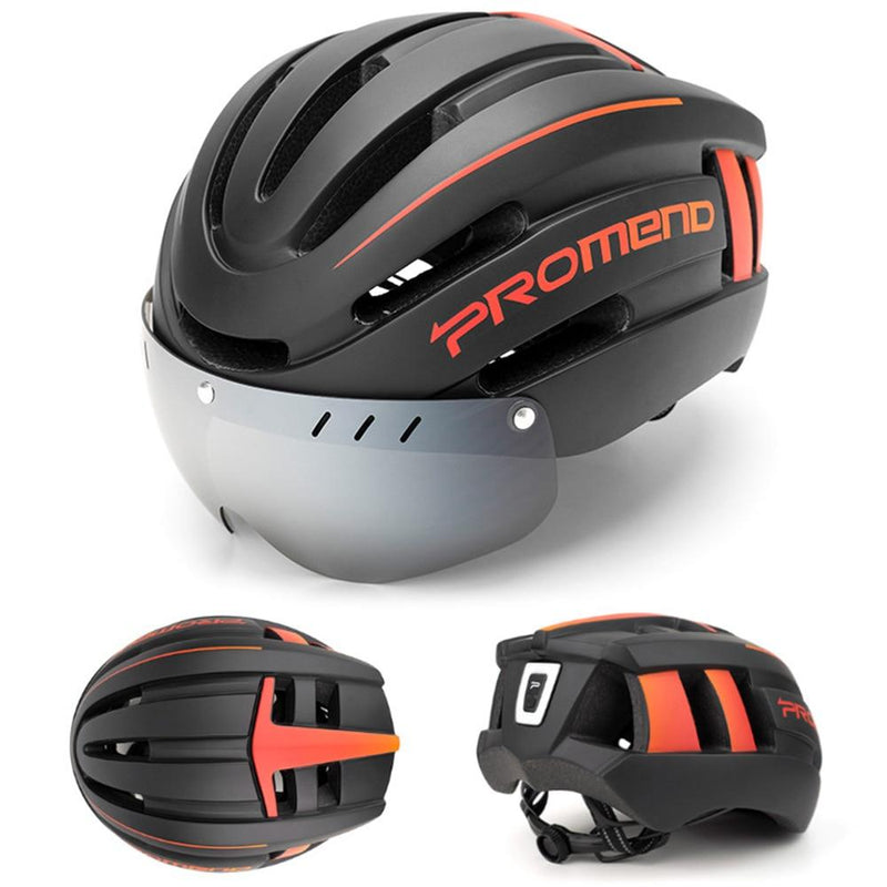 capacete-ciclismo-promed-com-3-viseiras-magnetica-cor-preta-laranja-compreinhome