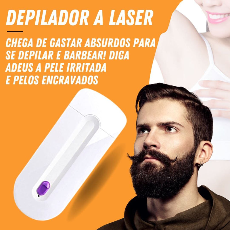 Depilador a Laser Profissional 2 em 1 Portátil + Brinde