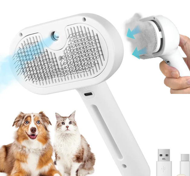 NimbusPet - Escova Banho a Seco Vapor